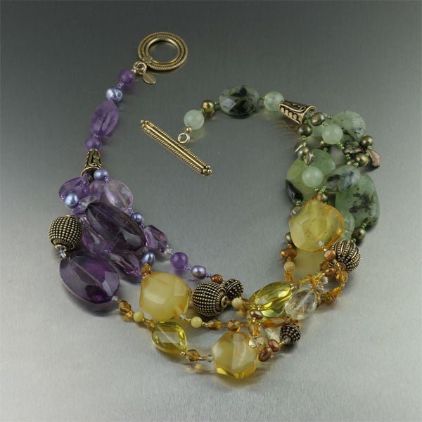 Styling with Beaded Gemstone Necklaces