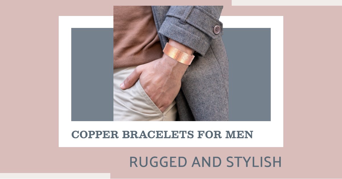 Solid Copper Men's Bracelets by John S Brana