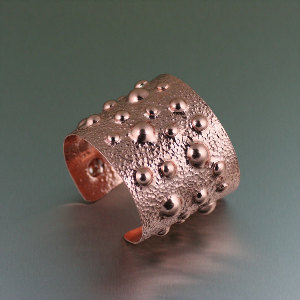 Moonscape Copper Cuff