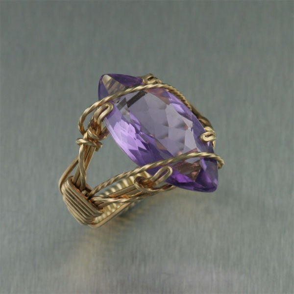 14K Gold Gemstone Ring Collection