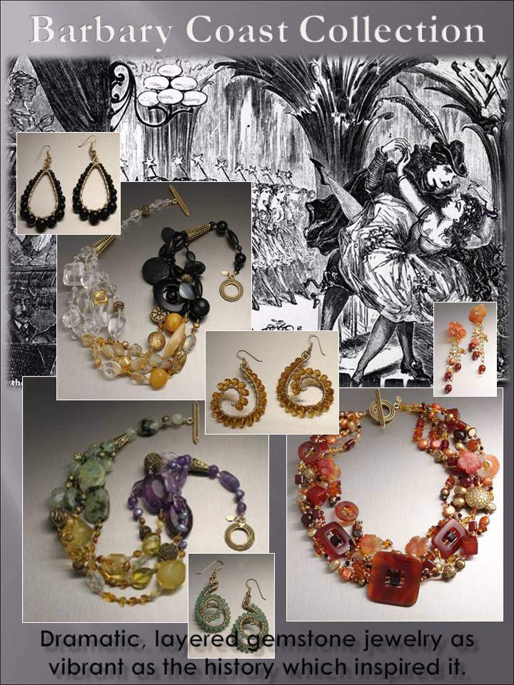 Barbary Coast Beaded Gemstone Jewelry Collection