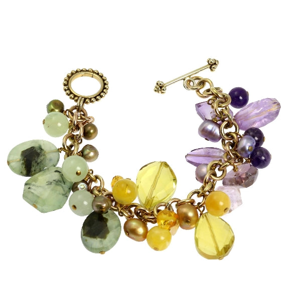 Beaded Gemstone Bracelet Collection