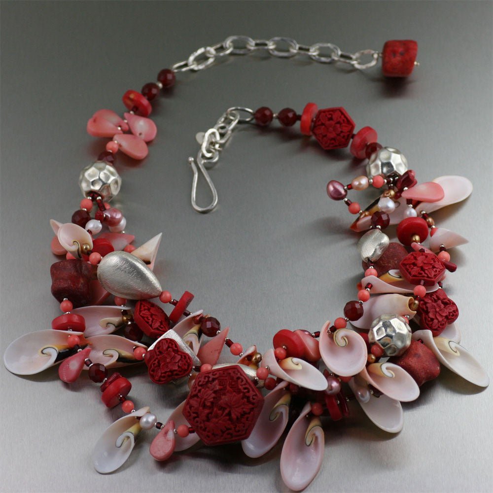 Coral Gemstone Jewelry Collectie