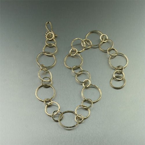 Collares artesanales de oro 14K