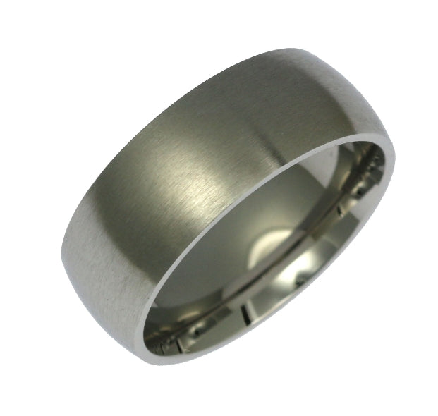 Anéis Masculinos de Aço Inoxidável Artesanais