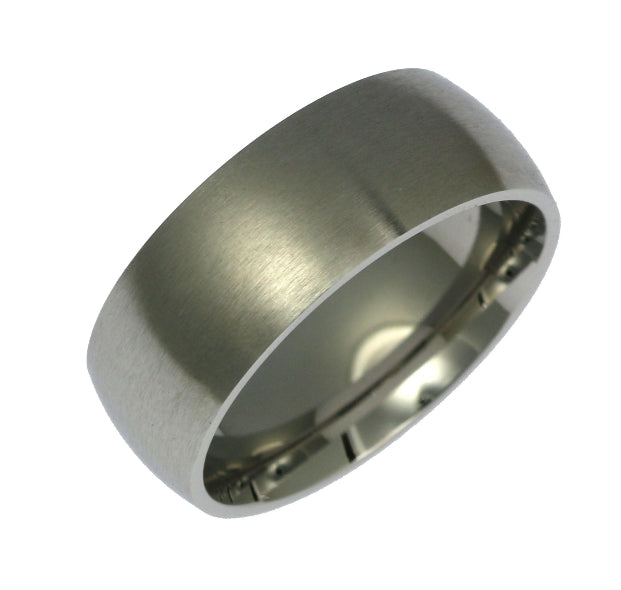 Anillos de hombre de acero inoxidable hechos a mano