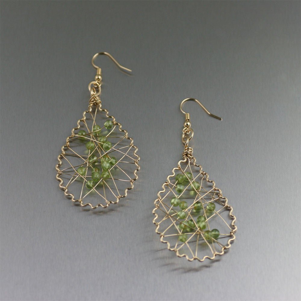 Marina Wire Wrapped Earrings Collectie