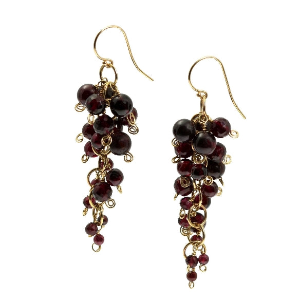 Sonoma Chainmail Gemstone Earrings Collection