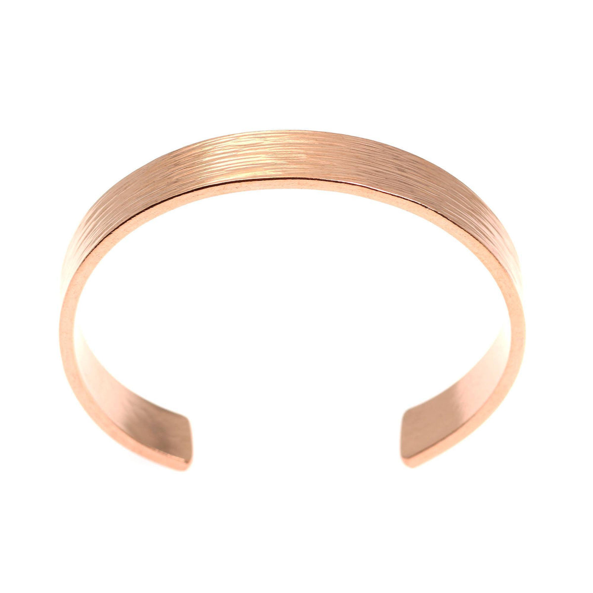 BUY 10mm Wide Bark Copper Cuff Bracelet - Solid Copper Cuff