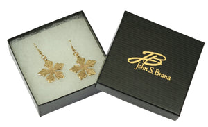 5 of 6: Nu Gold Buttercup Flower Earrings in Gift Box