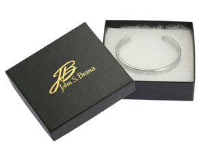 7 of 7: Thin Bark Aluminum Cuff Bracelet in Gift Box